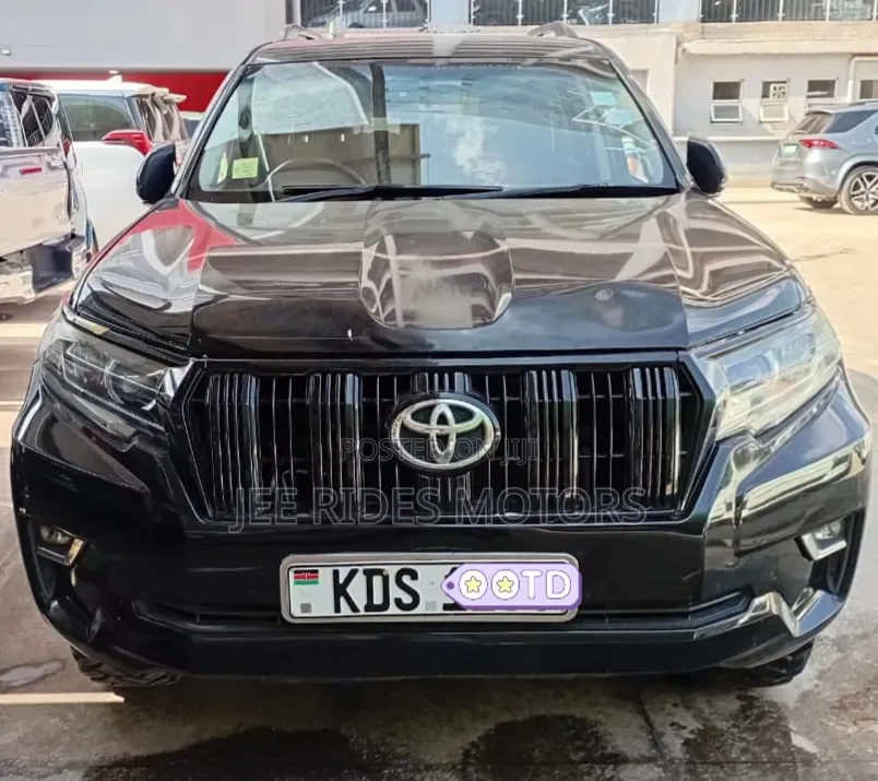 Toyota Land Cruiser Prado 2017 Burgundy