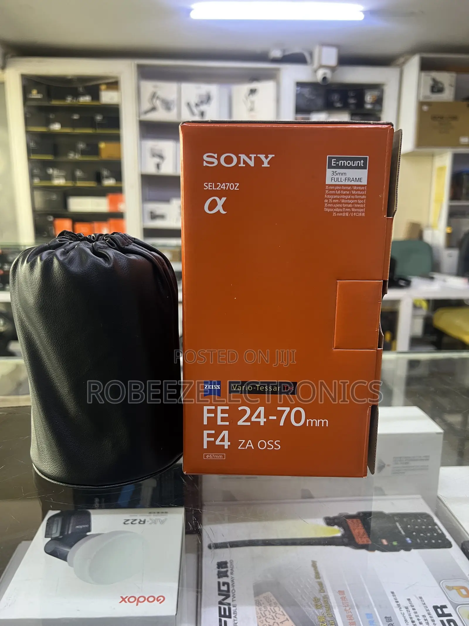 Sony Vario-Tessar T* Fe 24-70mm F/4 Za Oss Lens