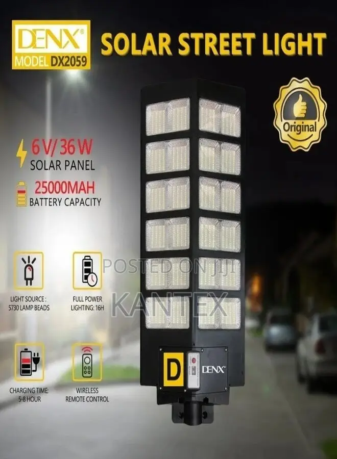 DENX DX2059 Solar Street Light