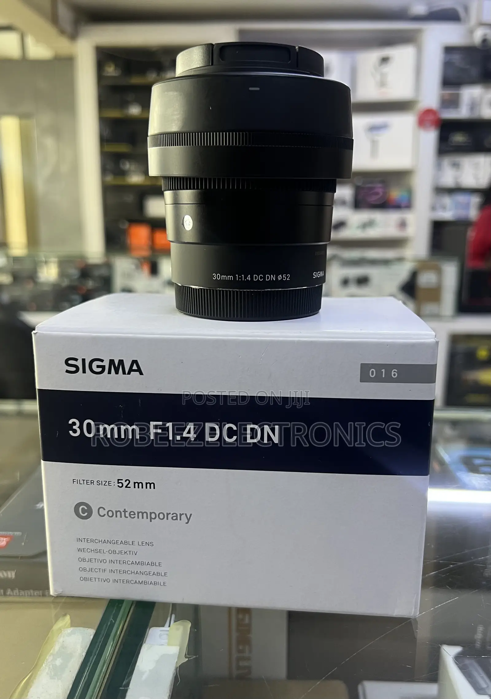 Sigma 30mm F/1.4 DC DN Contemporary Lens for Sony E