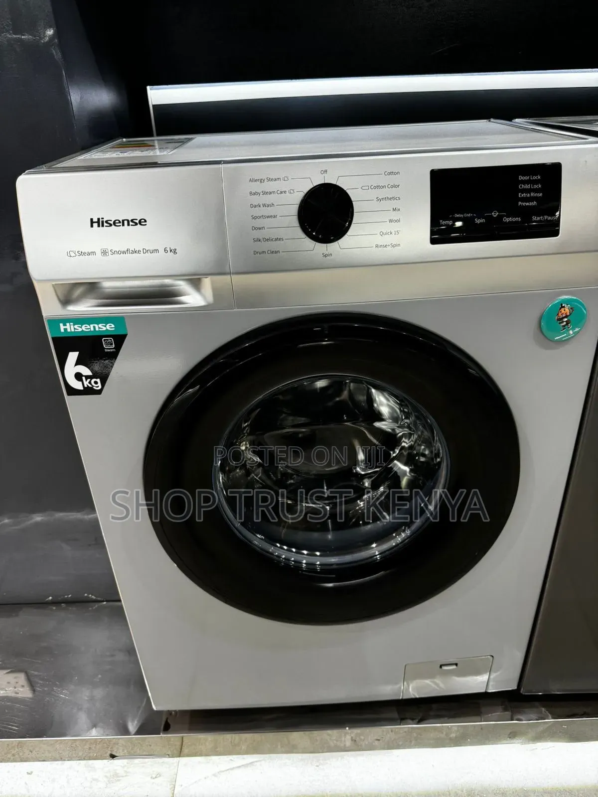 Hisense Washing Machine 6kg Wash and Spin Front Load