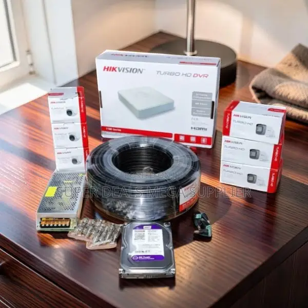 Bulk Prices 6 Hikvision 1080P Full HD 2MP CCTV Cameras Complete Kit