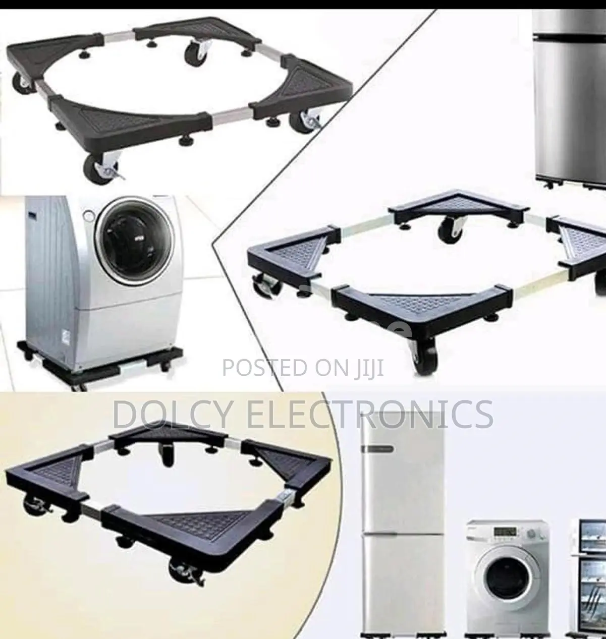 Fridge/Washing Machine Base Roller Trolley