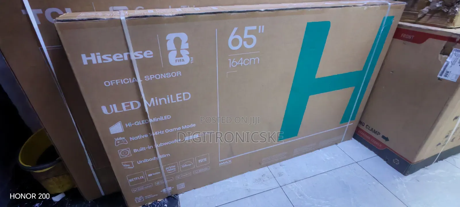 Hisense 65" ULED Mini Led Frameless TV