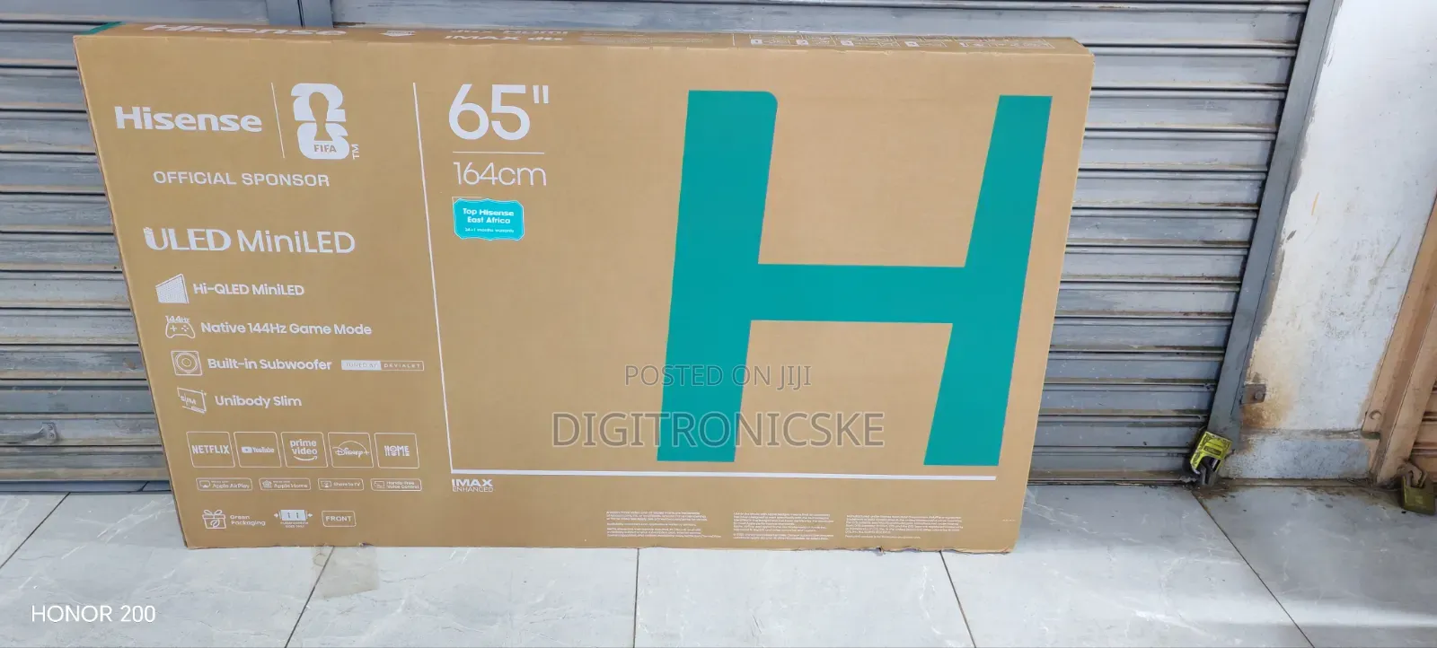 Hisense 65" ULED Mini Led Frameless TV