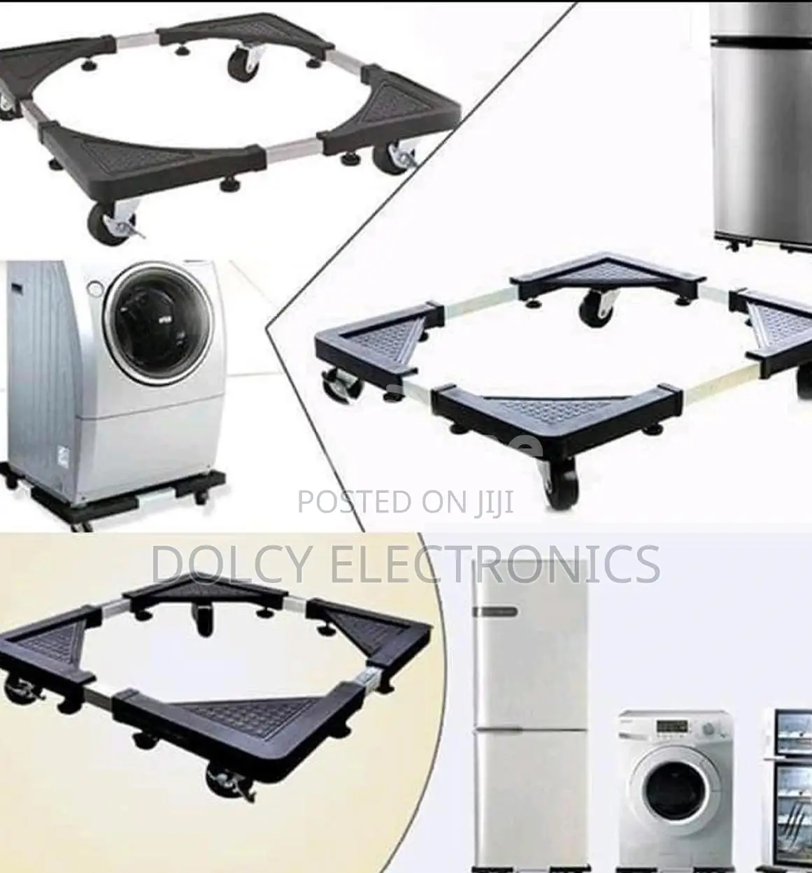 Fridge/Washing Machine Base Roller Trolley