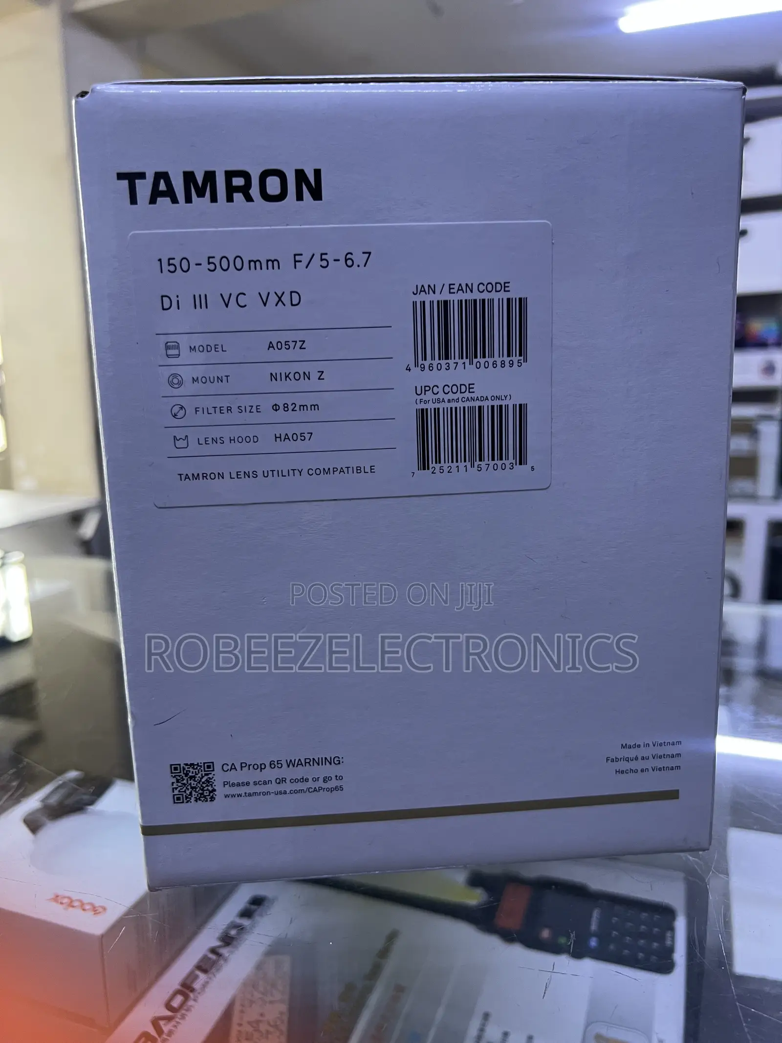 Tamron 150-500mm F/5-6.7 Di III VC VXD Lens (Nikon Z)