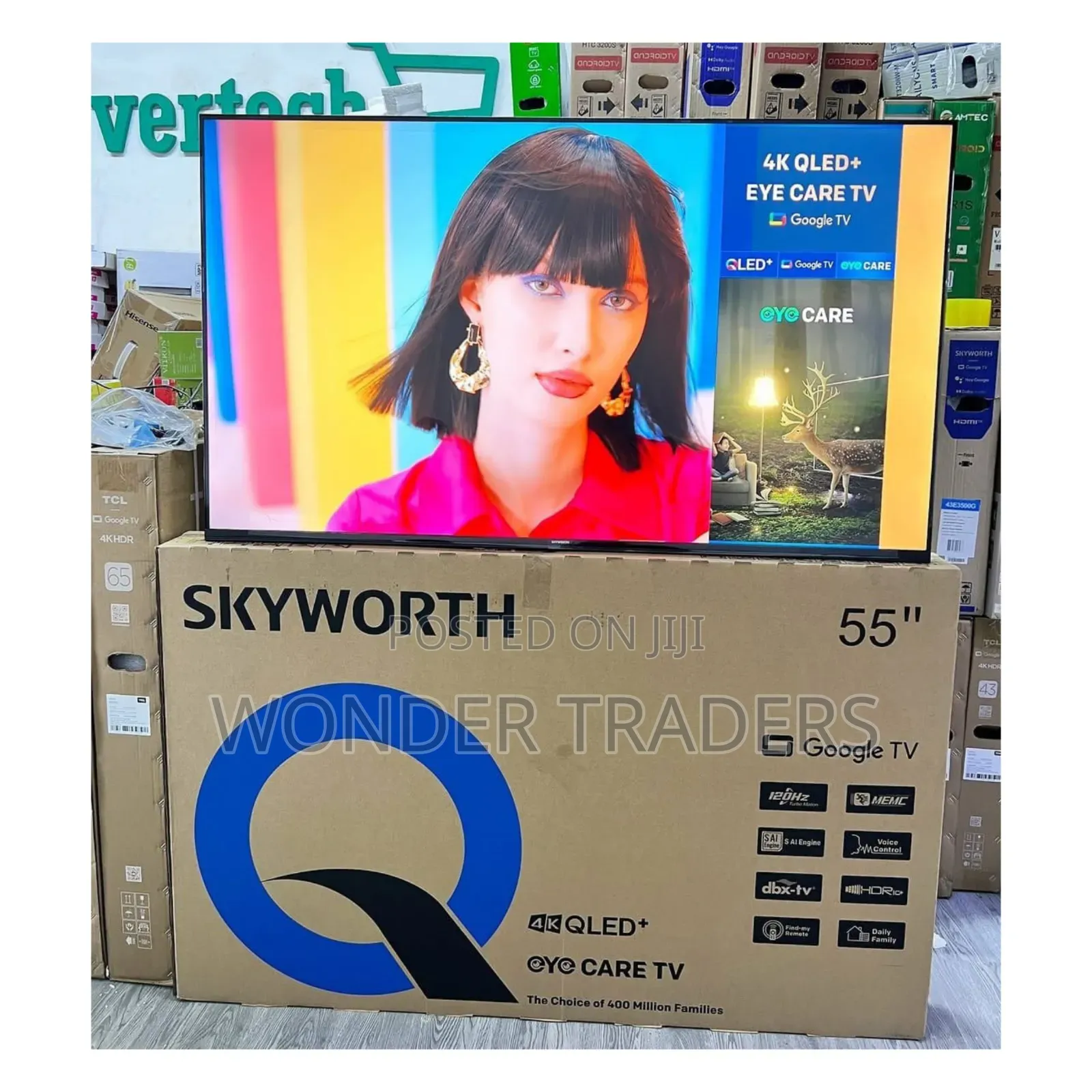 *Skyworth TV*
*Skyworth 55inch Qled (55Q65OOH)