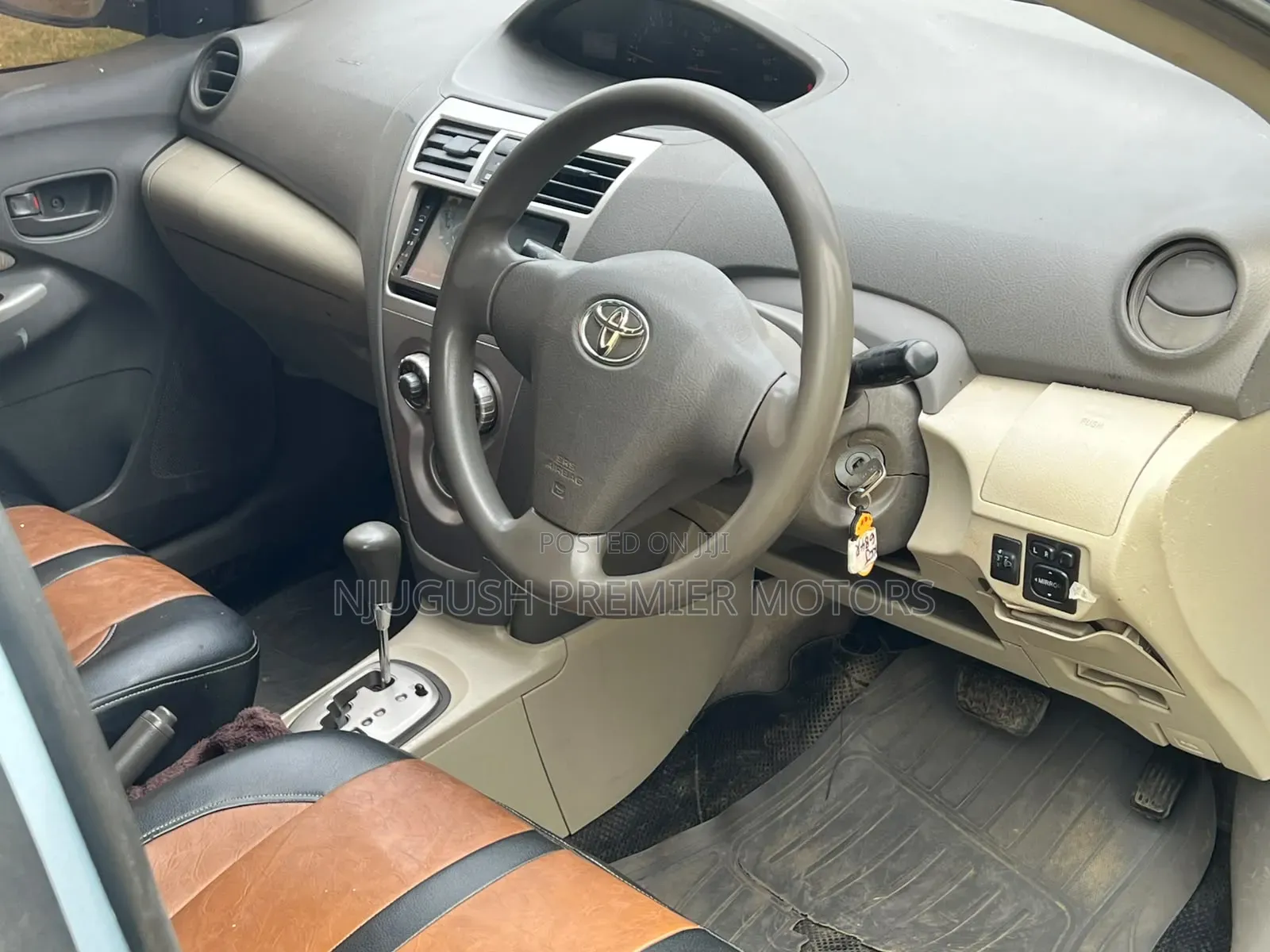 Toyota Belta 2009 Blue