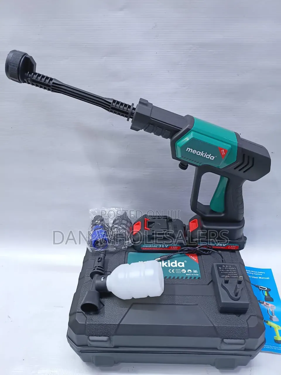 Heavy Duty Meakida Cordless Car Wash