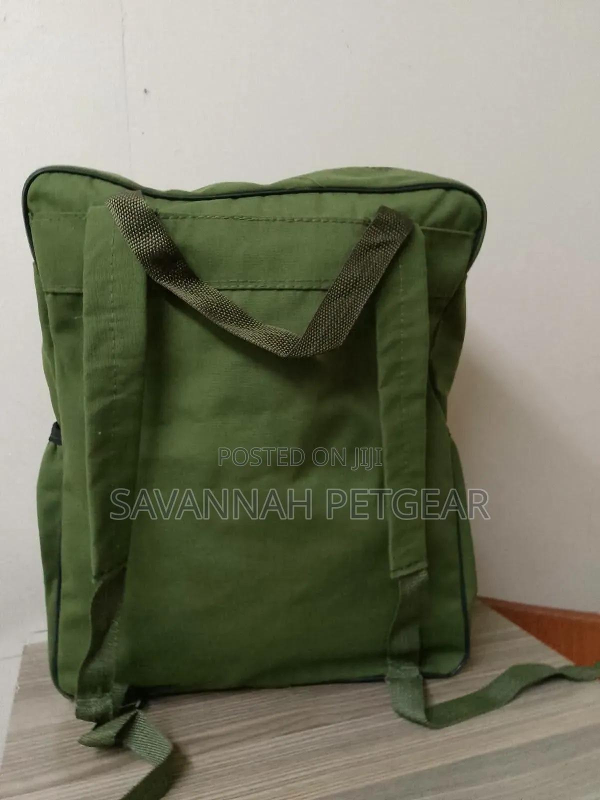 Olive-Green Canvas Utility Artificial Insemination Haversack (2 L,3 L)