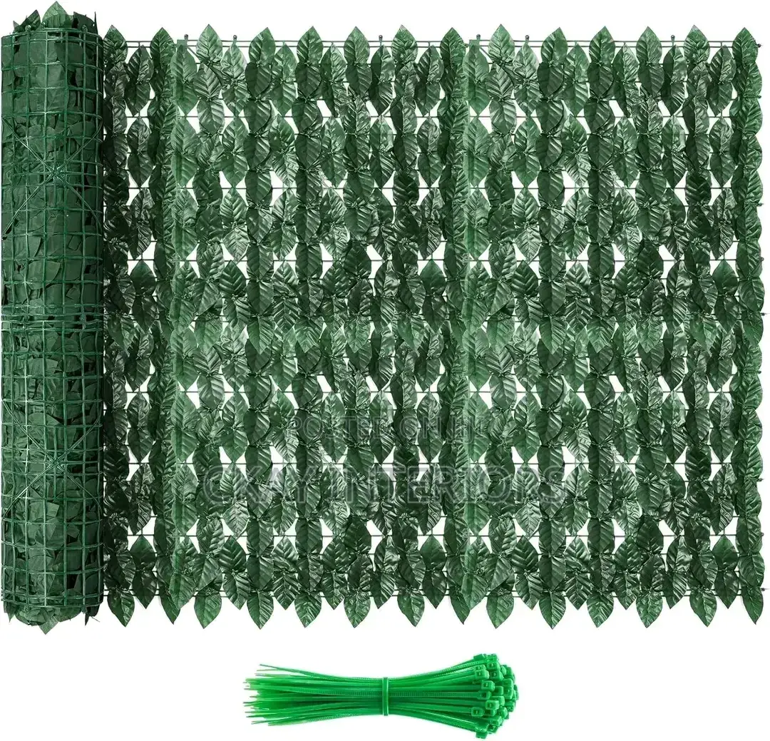 Green Panels for Effortless Outdoor Elegance Artificial Privacy Fence