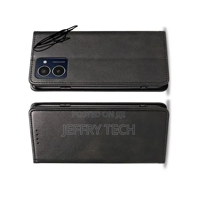HMD Pulse Wallet Black Retro Leather Flip All-Round Protection Cover