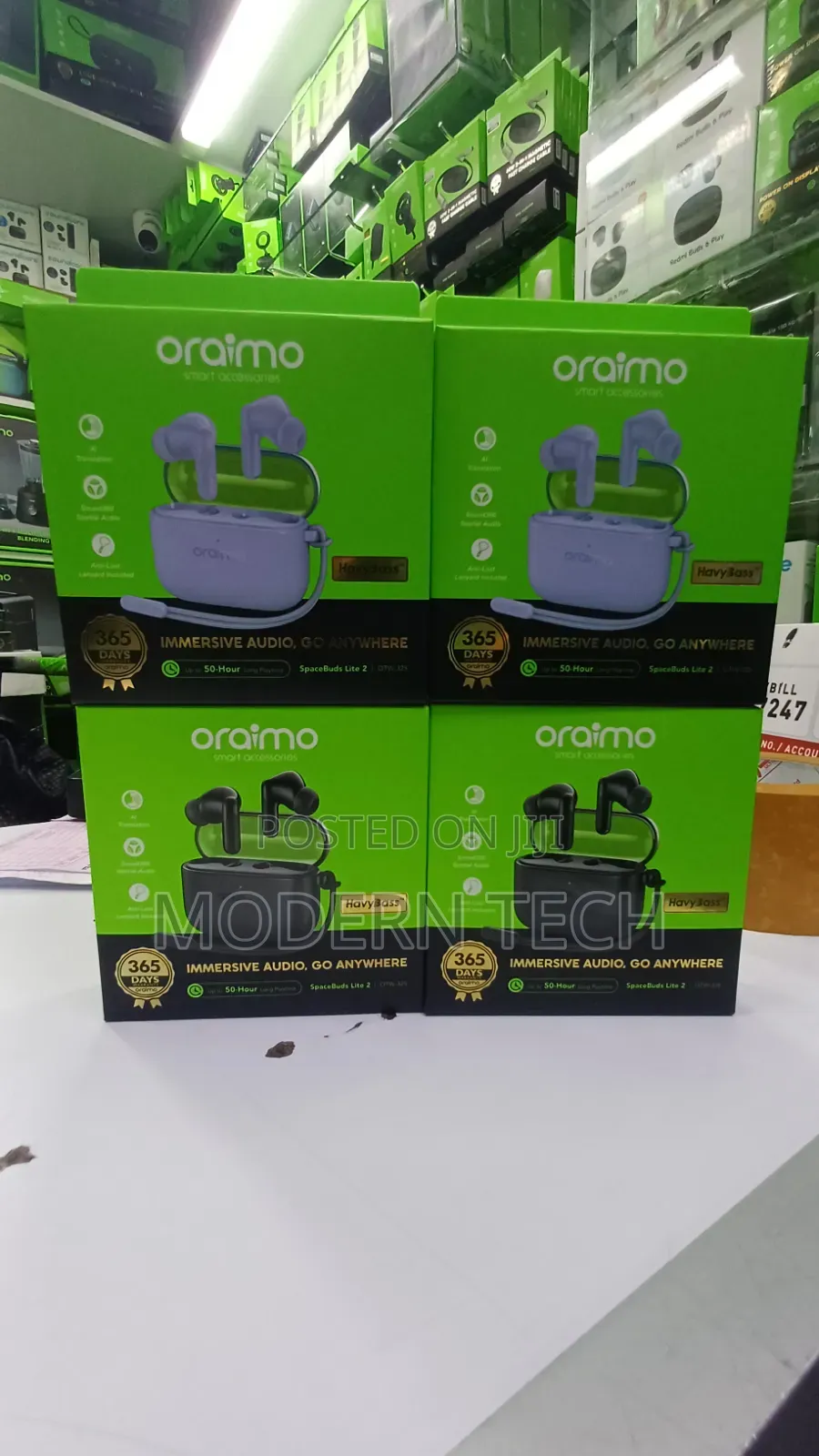 Oraimo SpaceBuds Lite 2 Portable True Wireless Earbuds OTW 325