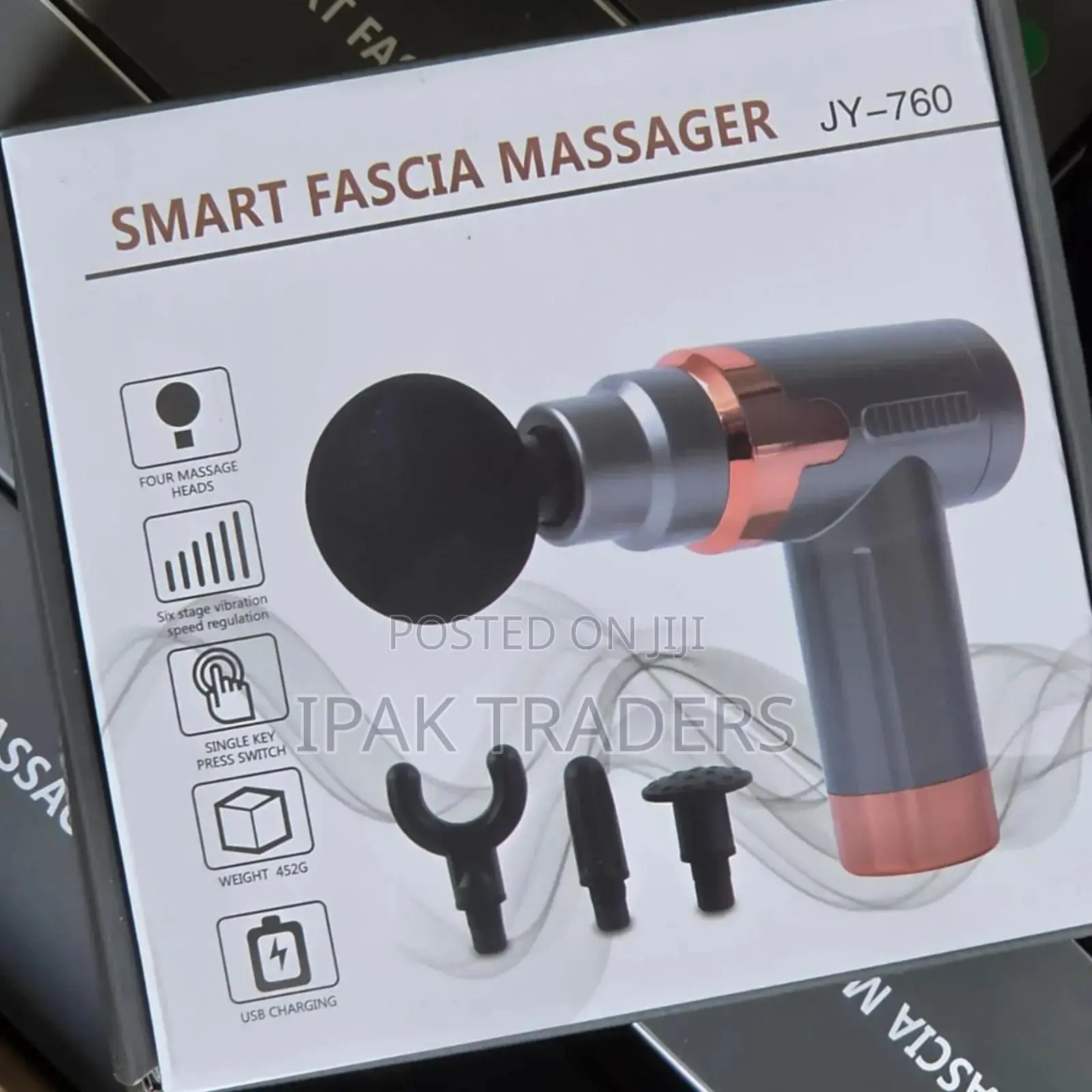 Massage Gun JY_760 Available in Different Colors