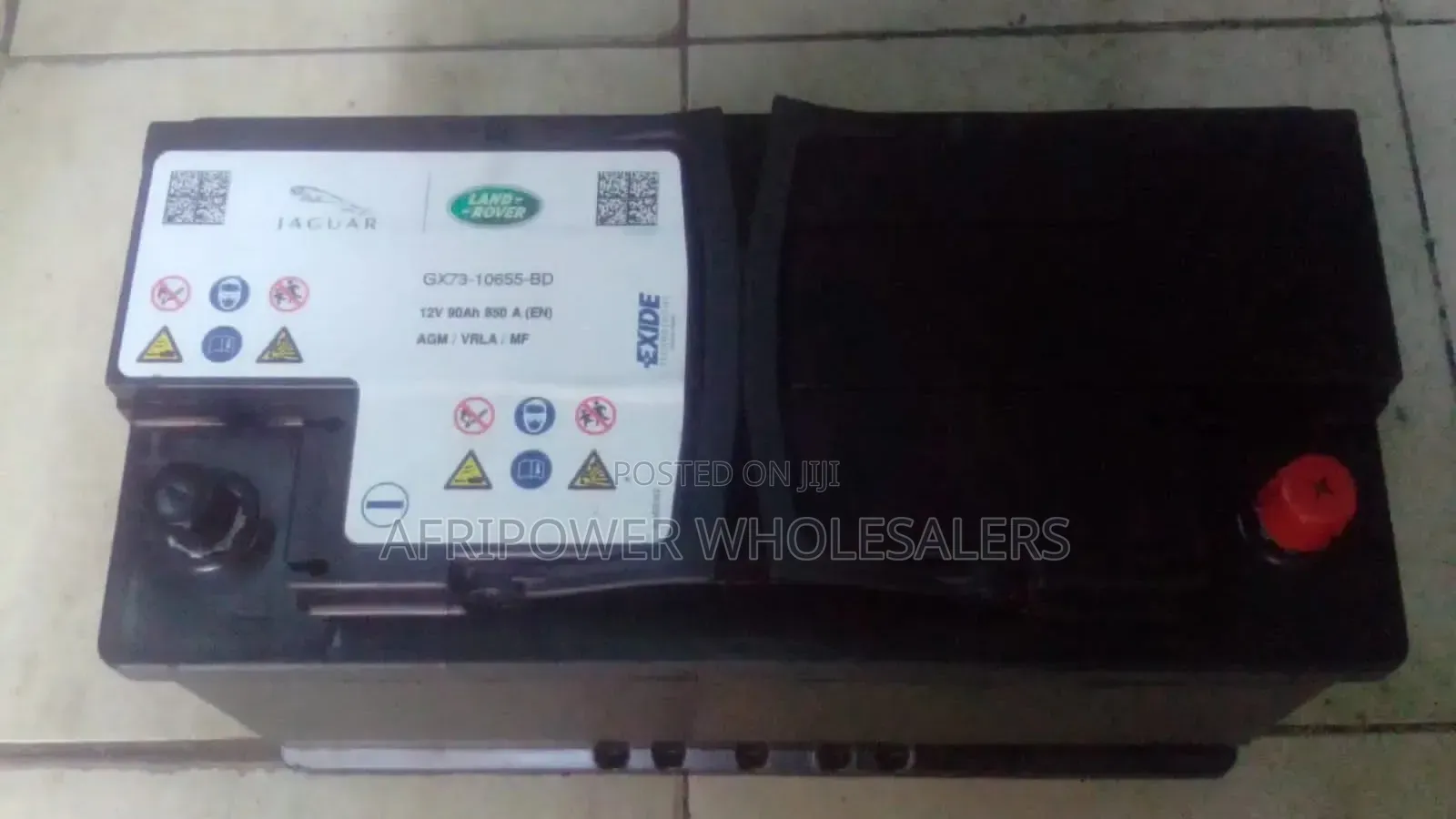RANGEROVER / LAND-ROVER DIN90 90Ah AGM Battery - Start-Stop - Battery