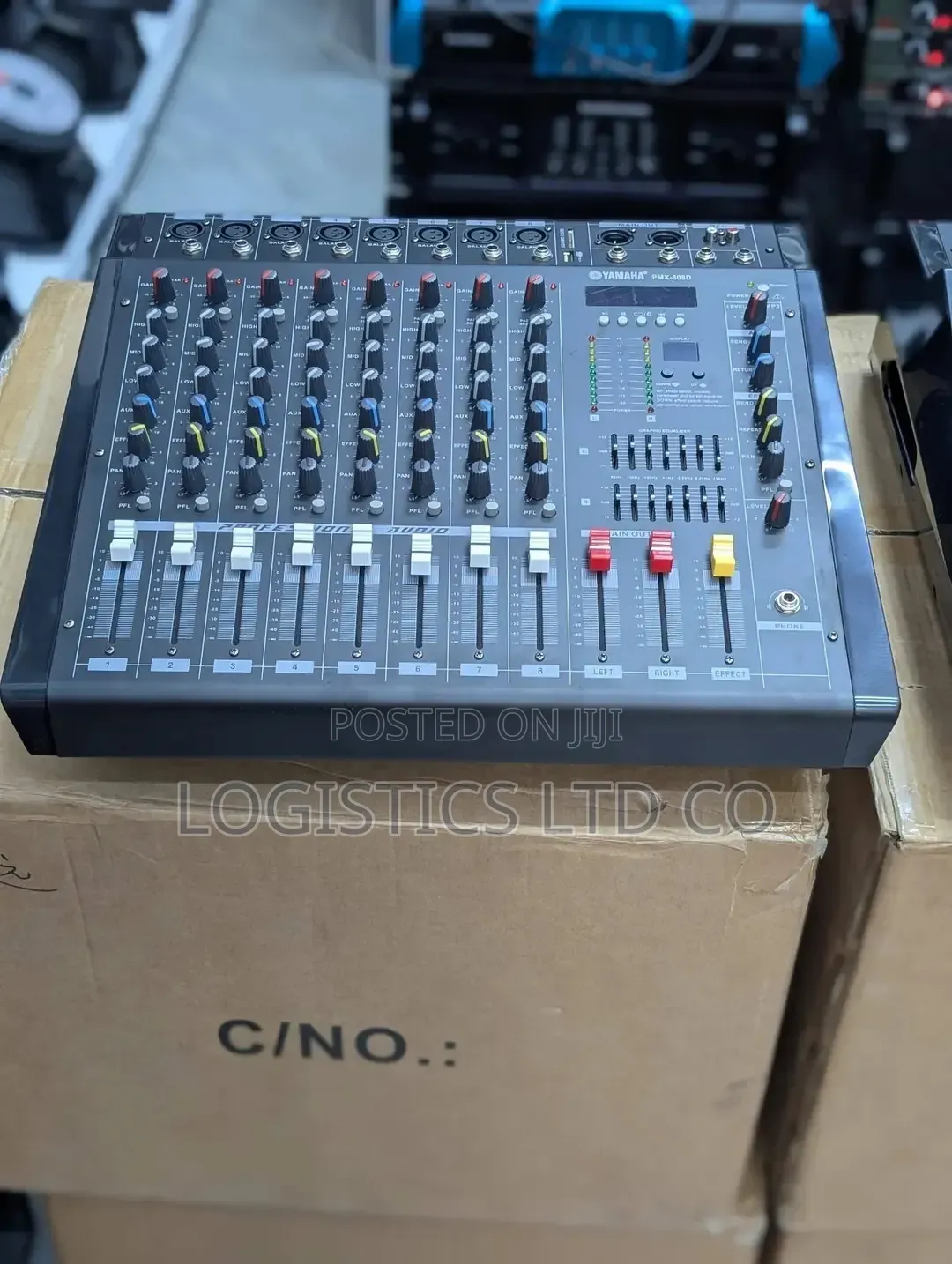 Heavy Duty 8-Channel Powered Mixer With Mp3 Aux,bluetooth & Headphones