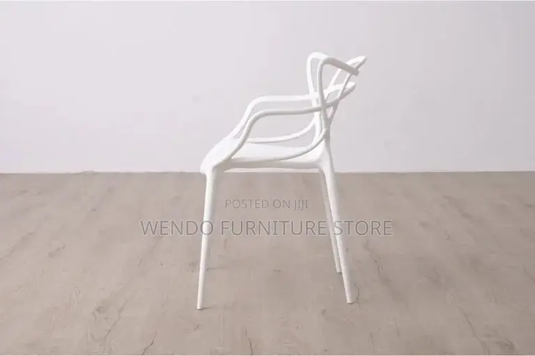 Home Chairs; Plastic Armless Patterned Home Dining Chair