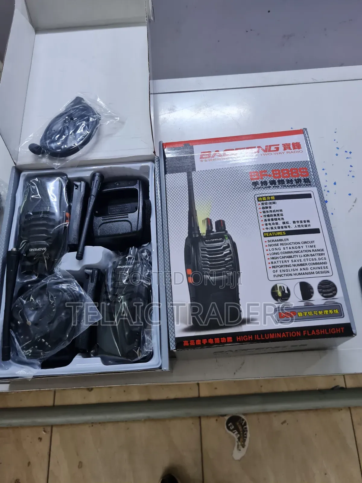 Walkie Talkie Baofeng Bf 888s 2 in 1