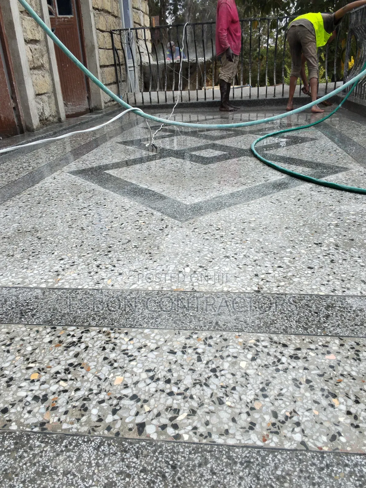 Grey Terazzo