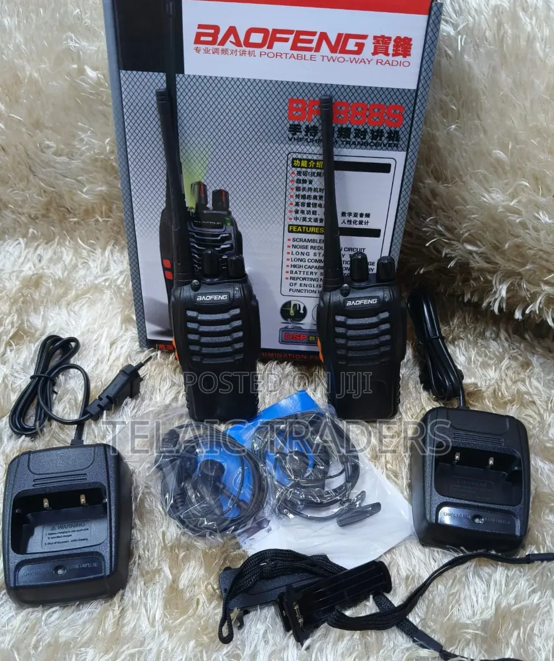 Walkie Talkie Baofeng Bf 888s 2 in 1