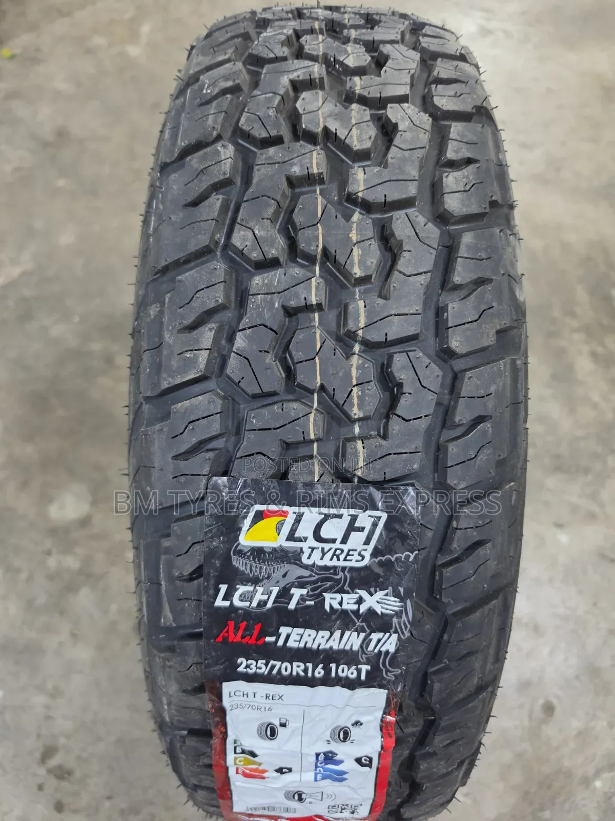235 /70 R16 LCH Tires (All Terrain) T/A