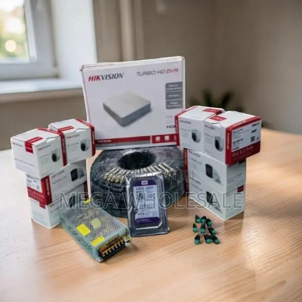 Best Prices 8 Hikvision 1080P Full HD 2MP CCTV Cameras Complete Kit