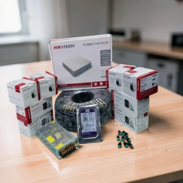 Lowest Prices 8 Hikvision 1080P Full HD 2MP CCTV Cameras Complete Kit