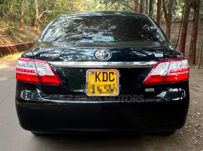Toyota Premio 2014 Matt Black