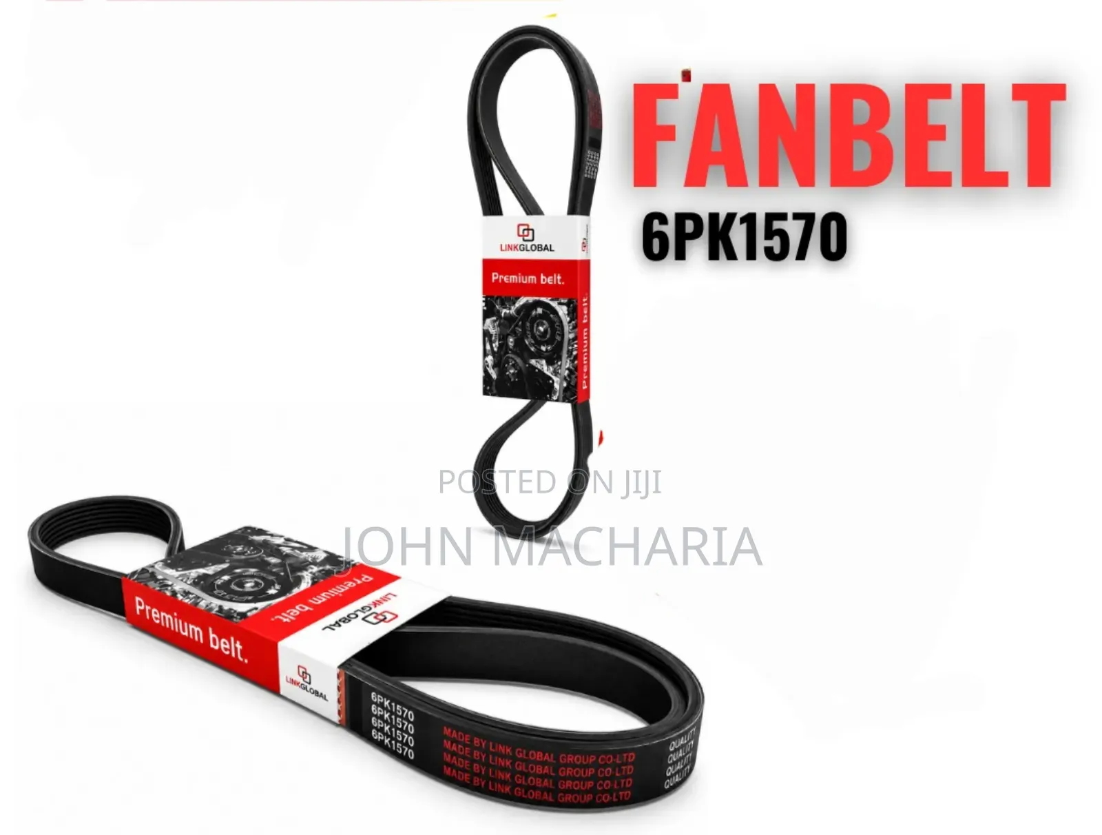 6PK1570 Fan Belt for Toyota Vehicles