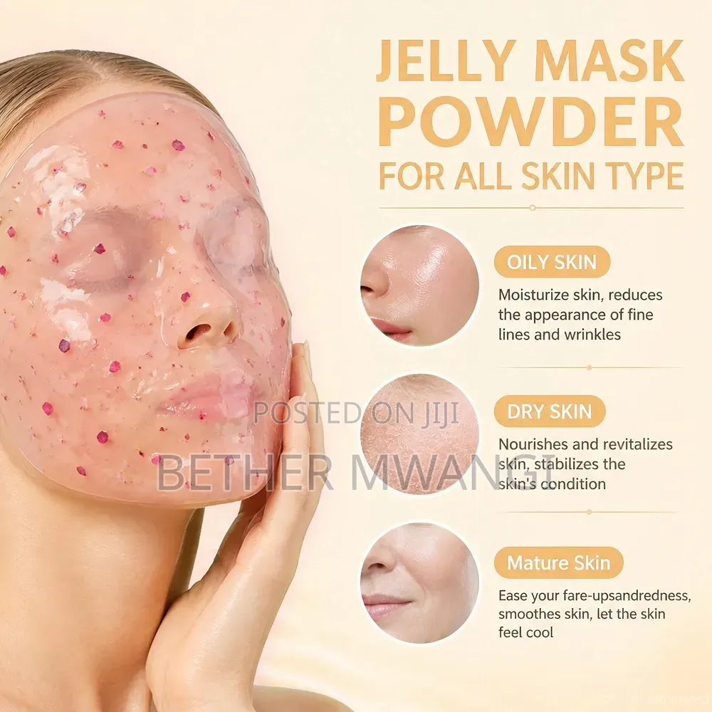 Deep Hydrating Moisturizing Collagen Peel Off Jelly Face Mask Powder