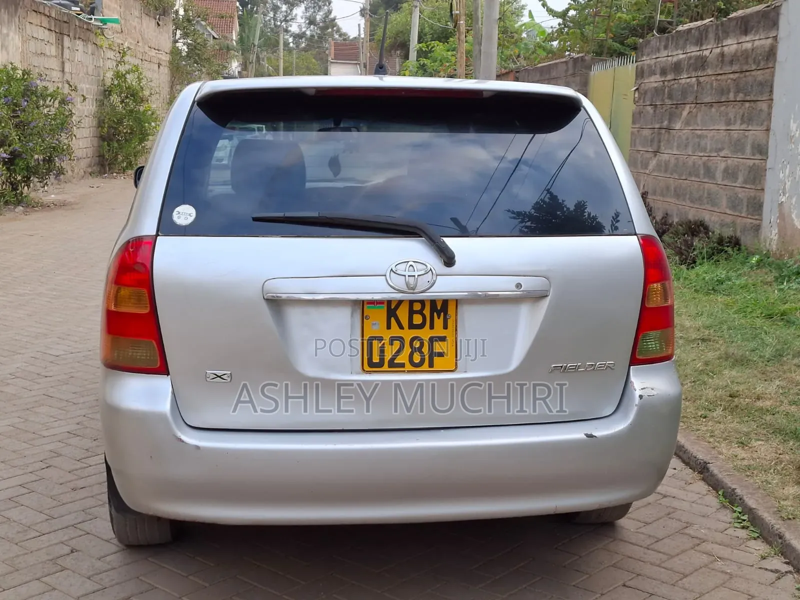 Toyota Corolla Fielder 2008 Silver