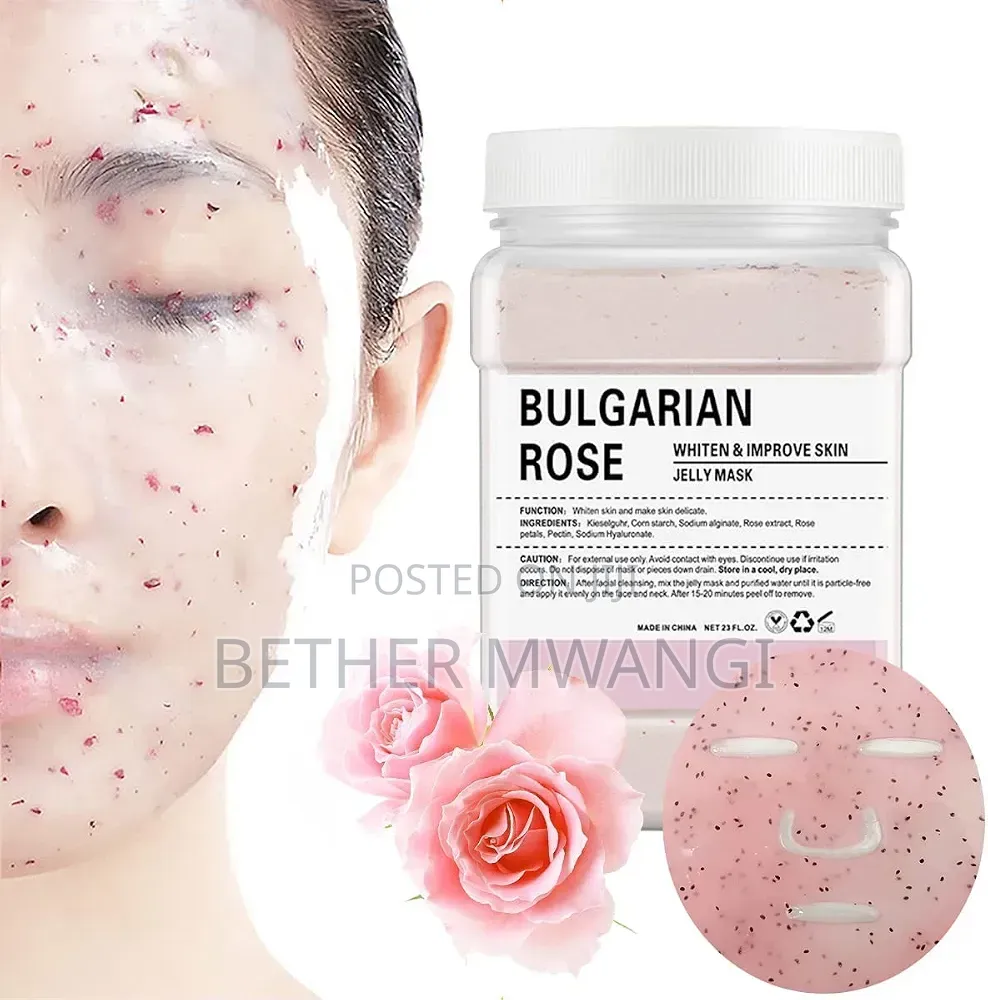 Bulgarian Rose Professional Hydrojelly Jelly Mask Powder Skin