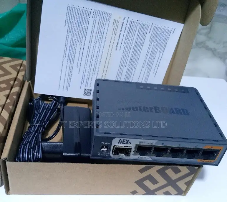 Mikrotik Rb760igs Hex S 5×Gigabit Ethernet SFP Dual