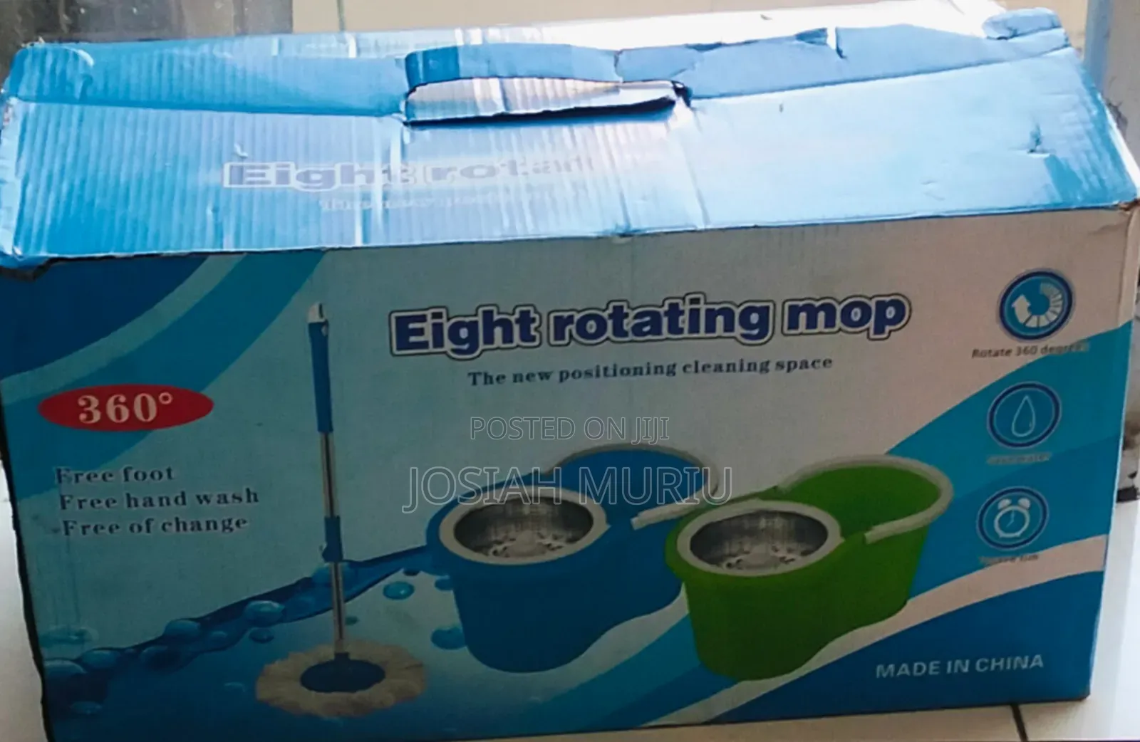 360 Degrees Effortless Cleaning Mop