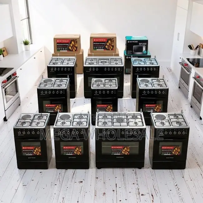 Low Prices Easy Clean 3 Gas Burners +1 Electric Free Standing Cookers