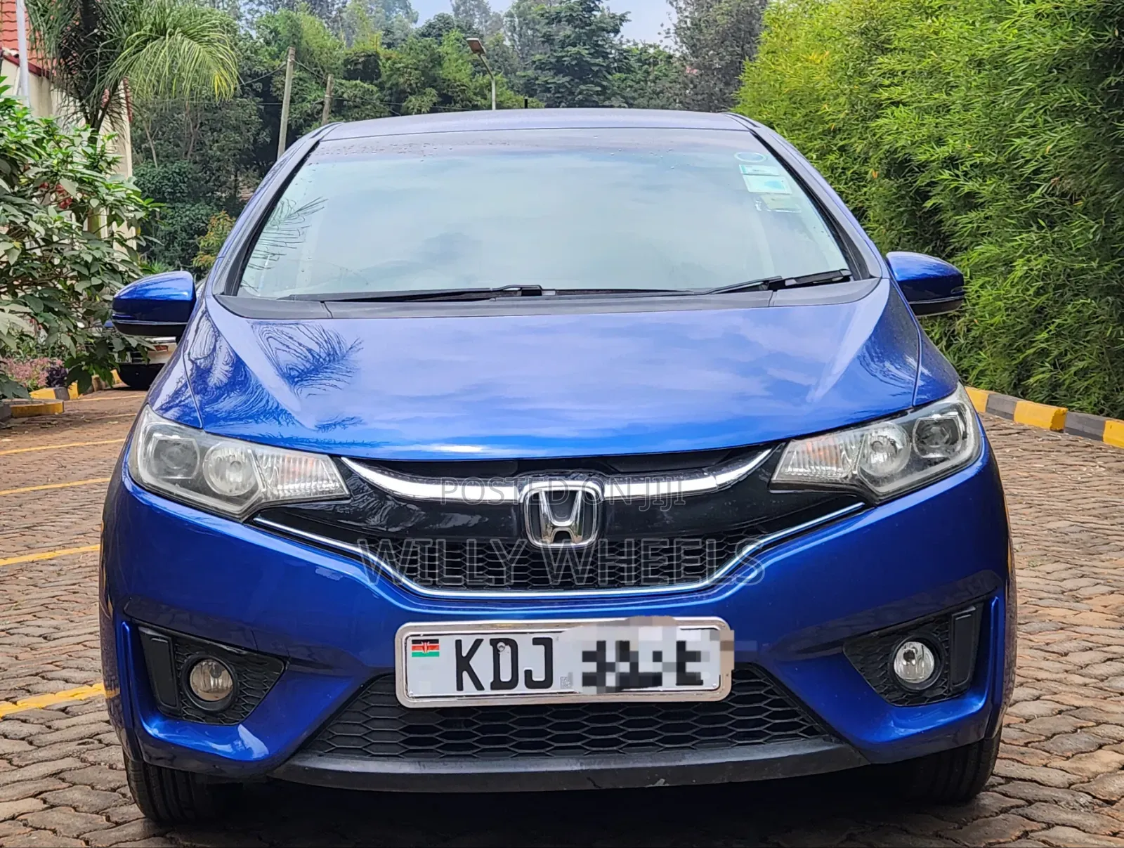 Honda Fit 2015 Blue