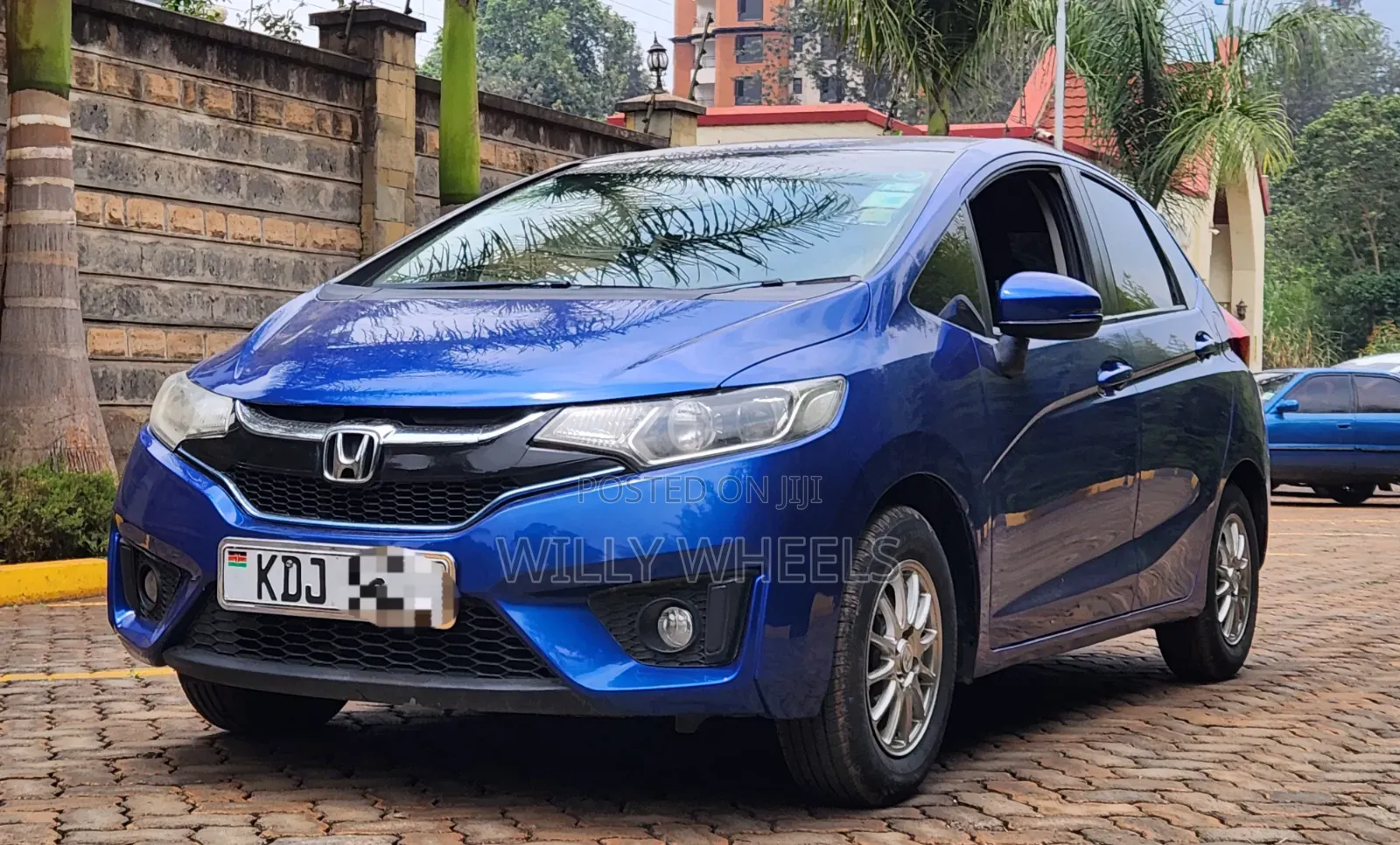 Honda Fit 2015 Blue