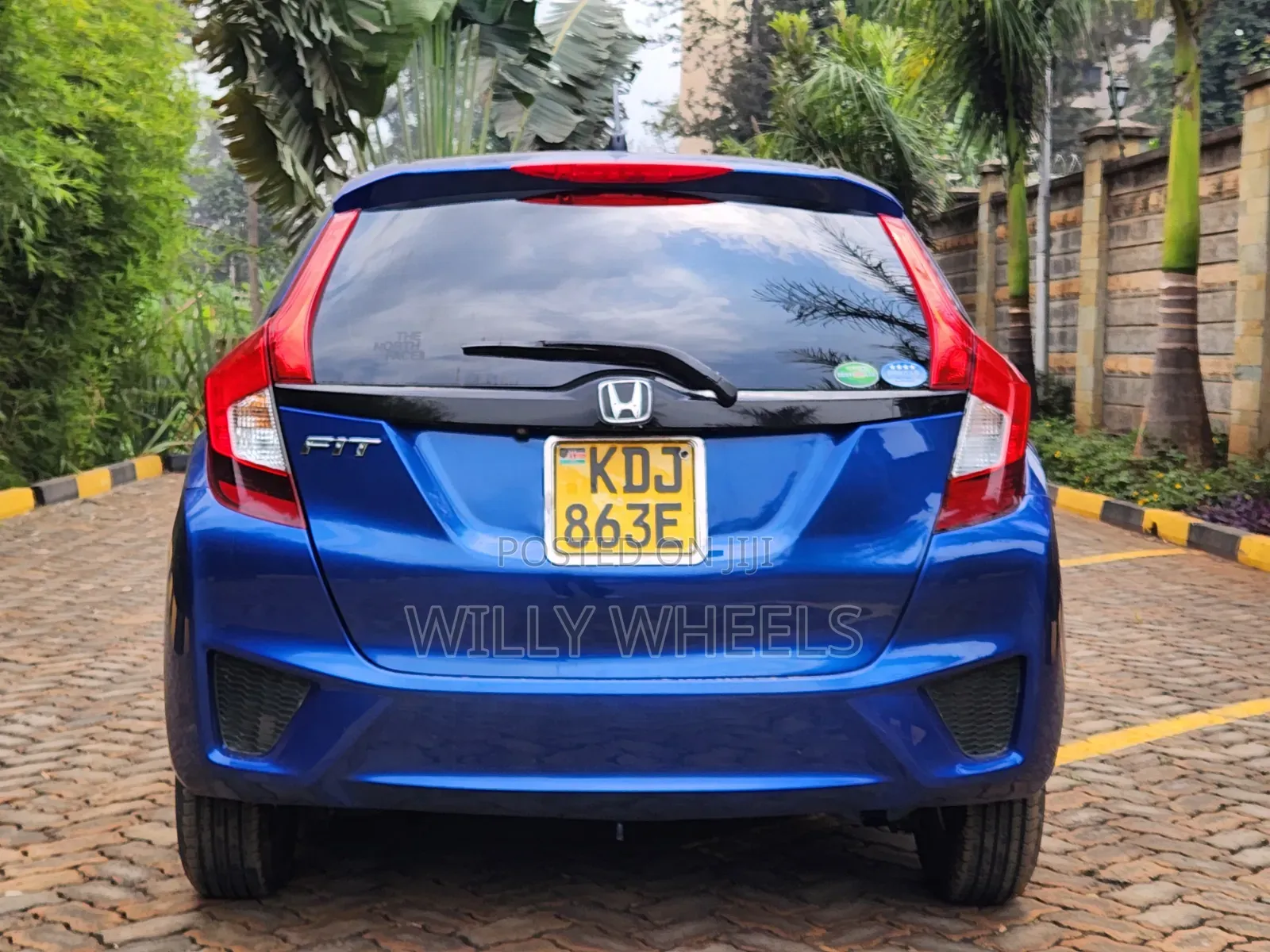 Honda Fit 2015 Blue