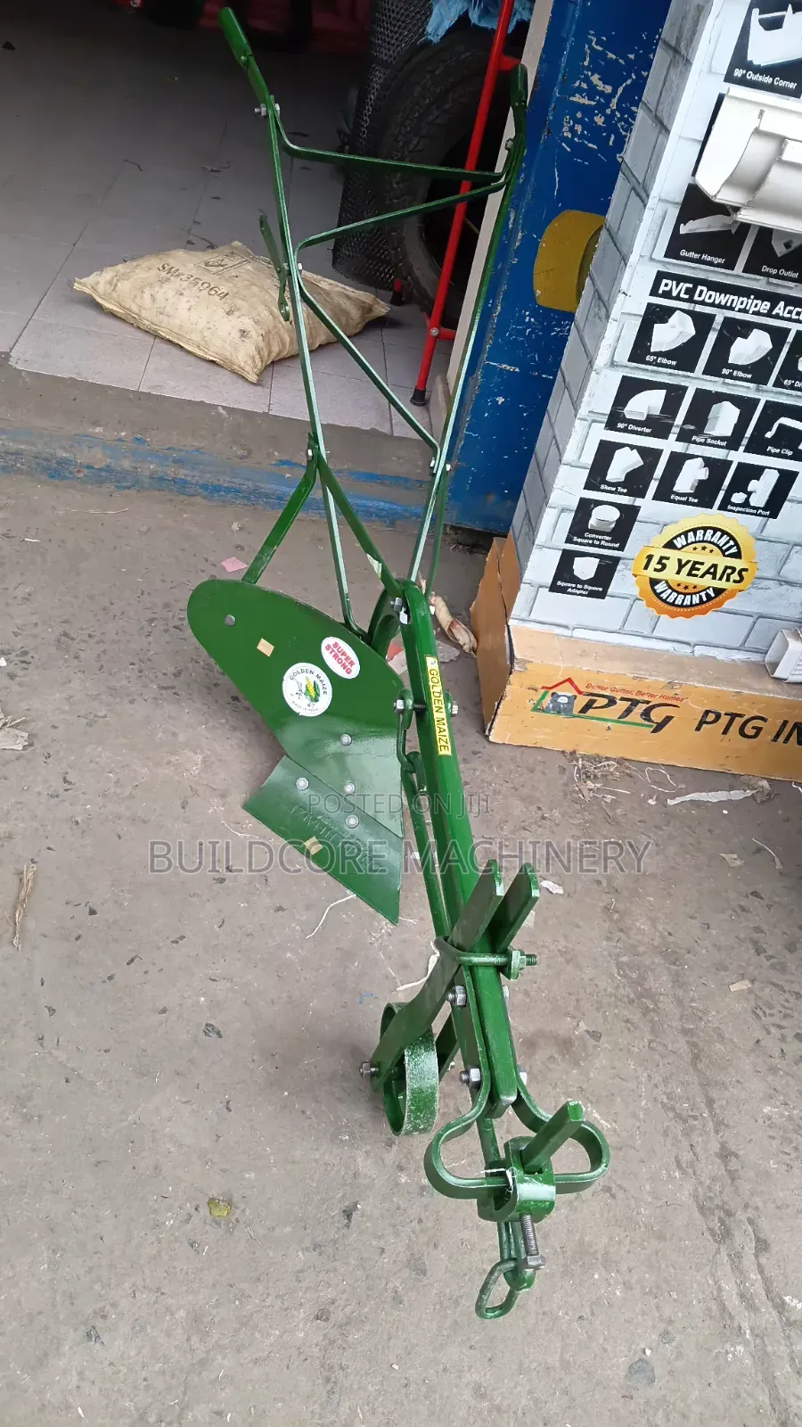 Imported Golden Maize Made in India Top Quality Ox Plough