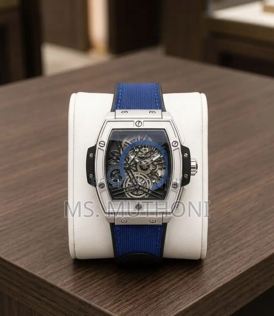 Blue Strap / Dial Battery Powered Hublot
