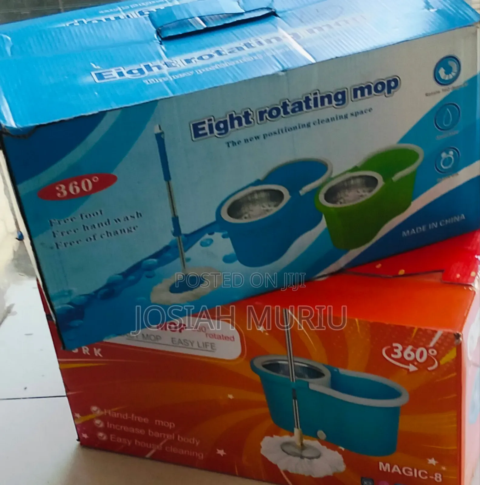 Eight Rotating Cleaning Mop