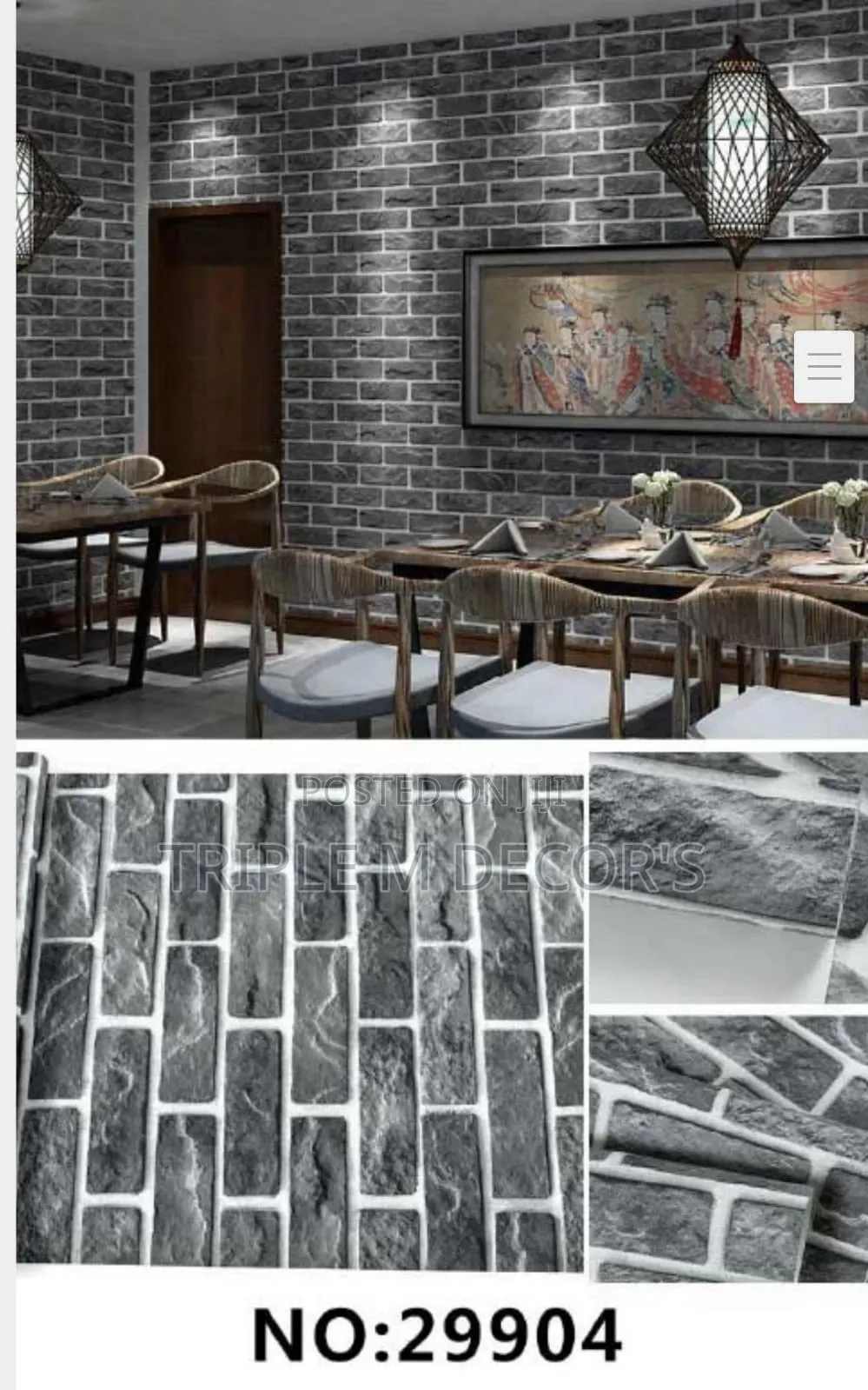 Bricks Self Adhesive Contact Paper