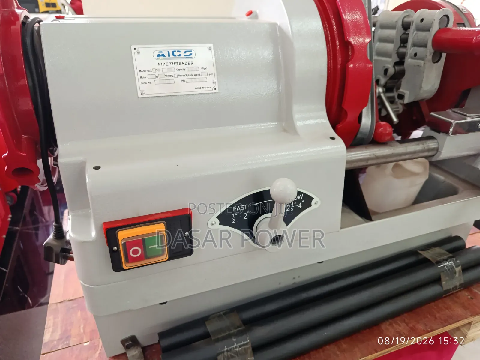 4inch Electric Pipe Threader Machine