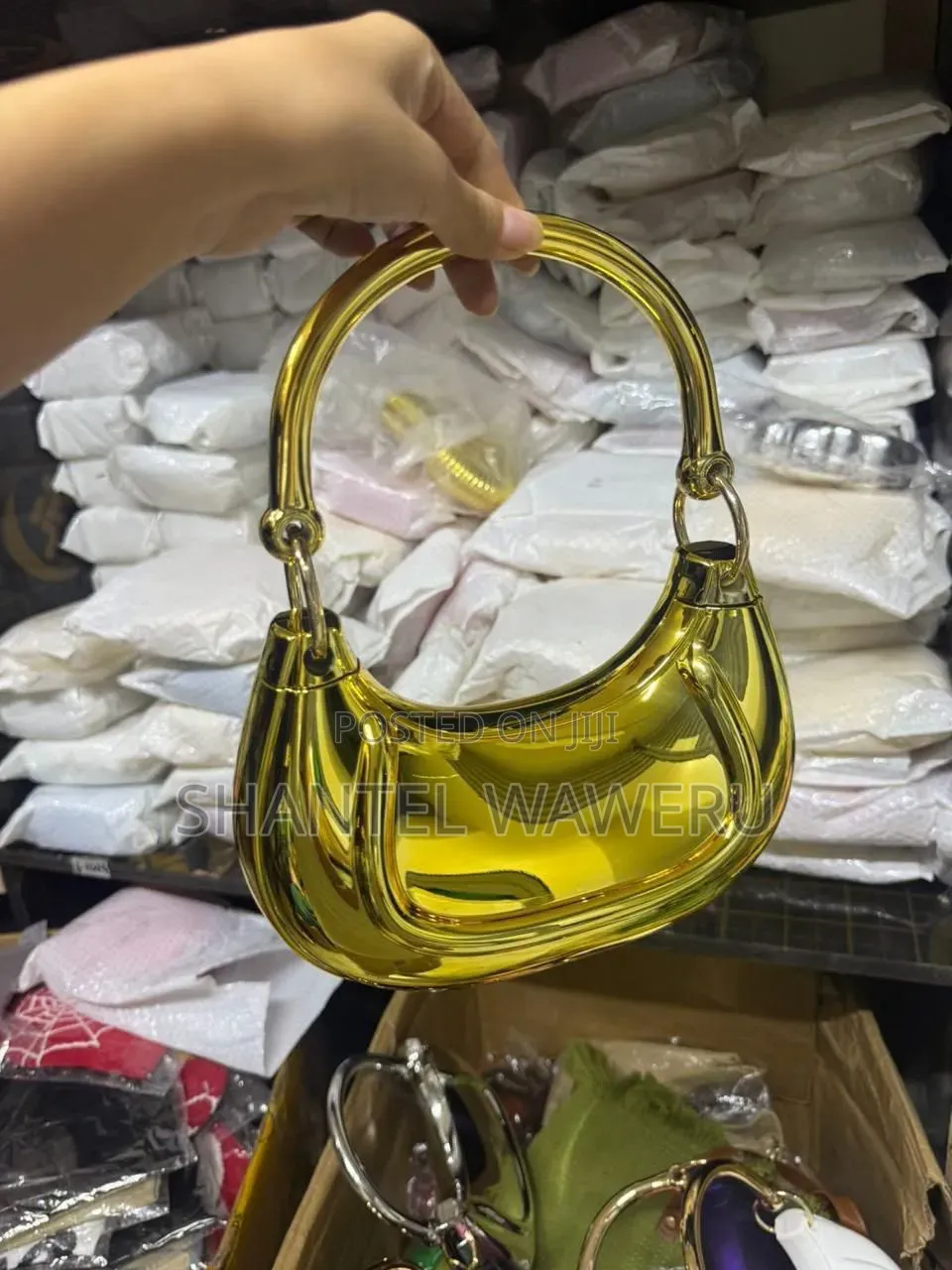 Shiny Small Handbag