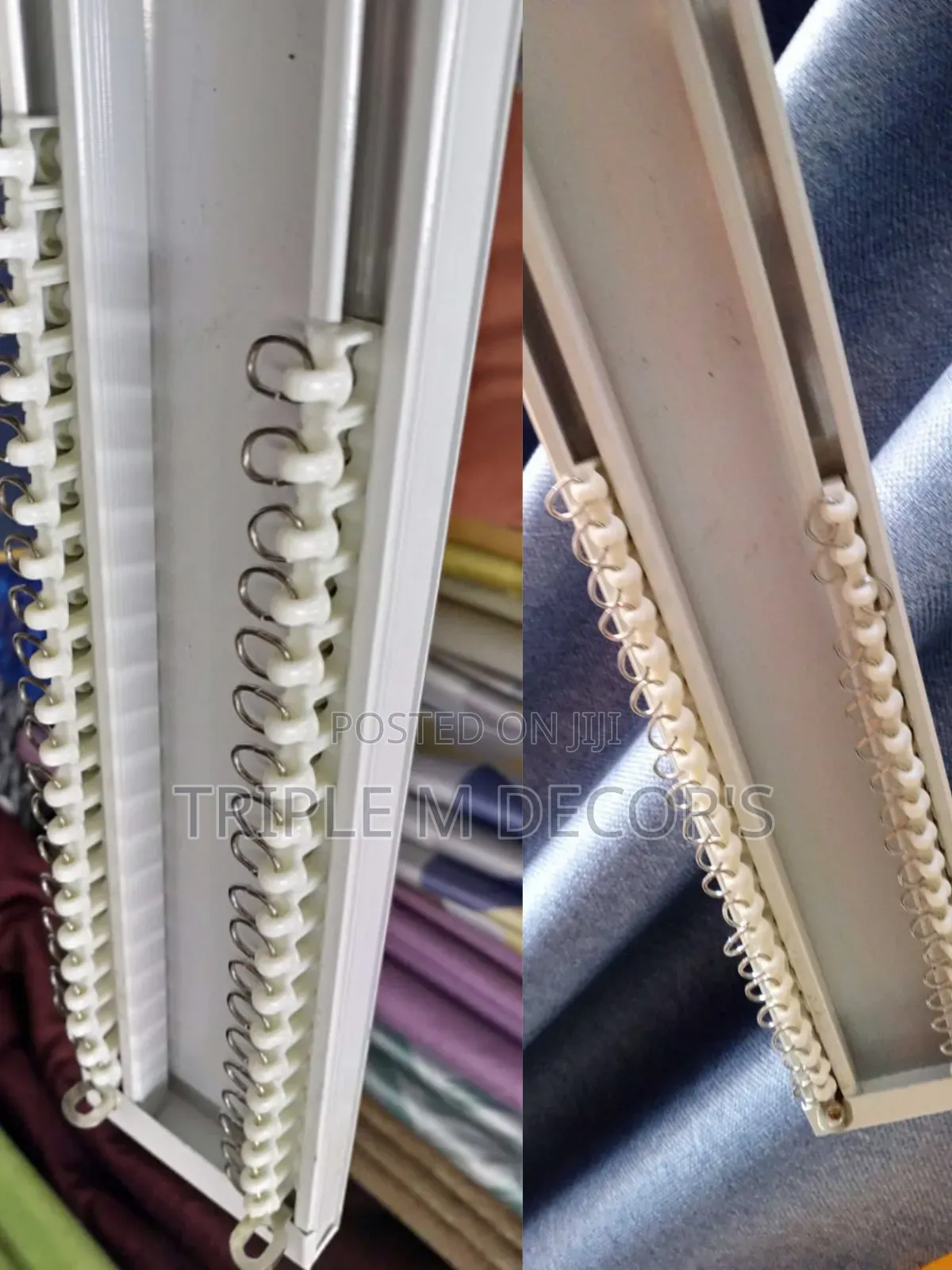 Double Aluminium Curtain Rails for Modern Homes