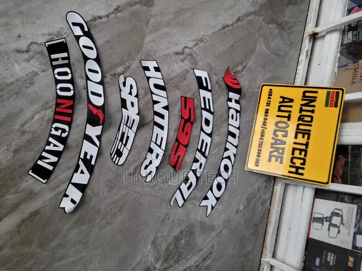 8PCS Car Wheel/ Tyre Sticker Set