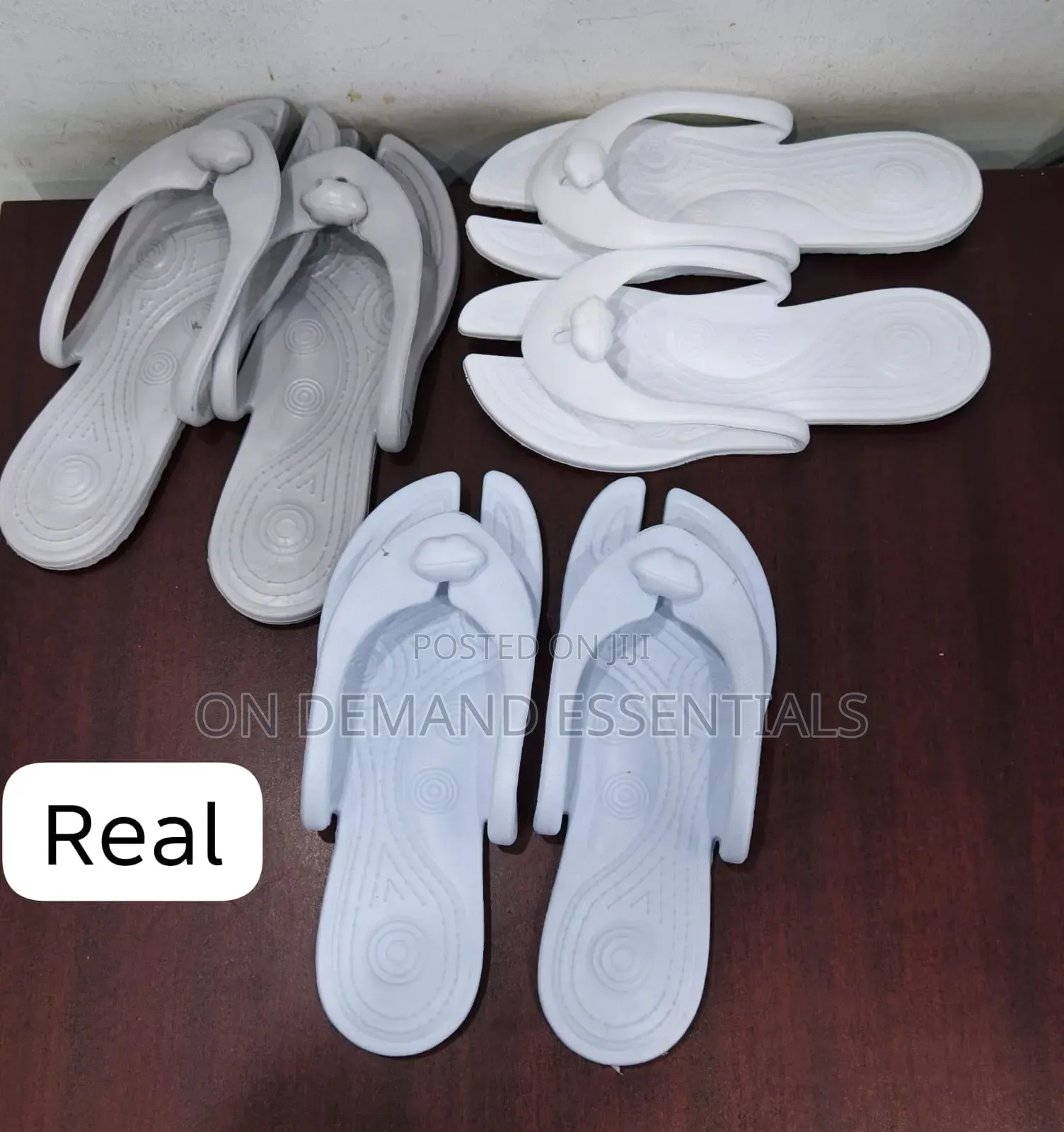 Detachable Flip Flop Foldable Bathroom Slippers