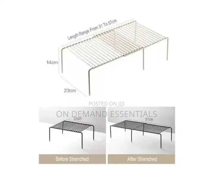 Strong Extending Metallic Shelf (Shelf Raiser)