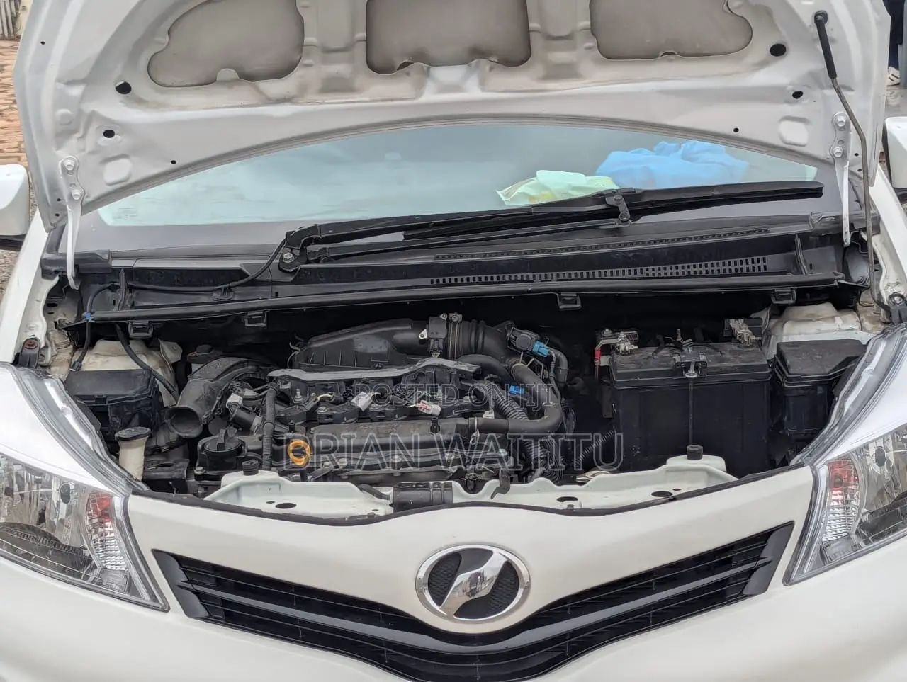 Toyota Vitz 2012 White